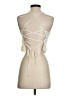 Silence and Noise White Sleeveless Blouse Size S - photo 2