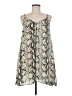 Pink Stitch 100% Polyester Paisley Ivory Cocktail Dress Size 8 - photo 1