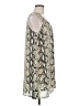 Pink Stitch 100% Polyester Paisley Ivory Cocktail Dress Size 8 - photo 4