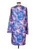 Stella Parker Print Blue Casual Dress Size L - photo 2