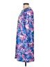 Stella Parker Print Blue Casual Dress Size L - photo 5