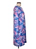 Stella Parker Print Blue Casual Dress Size L - photo 4
