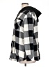 Torrid 100% Cotton Checkered-gingham Black Poncho Size 1X Plus (1) - photo 5