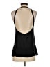 BCBGMAXAZRIA 100% Polyester Black Sleeveless Blouse Size XXS - photo 2