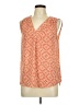 dalia 100% Polyester Orange Sleeveless Blouse Size M - photo 1