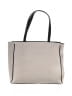 Bebe 100% Polyurethane Stripes Ivory White Tote One size - photo 3