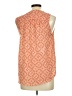 dalia 100% Polyester Orange Sleeveless Blouse Size M - photo 2