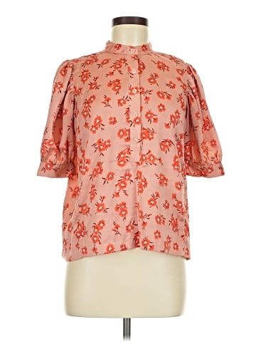 Ann Taylor Short Sleeve Blouse (view 1)