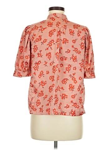 Ann Taylor Short Sleeve Blouse (view 2)