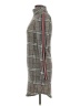 Eye Candy Plaid Gray Casual Dress Size L - photo 5