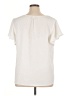 Counterparts 100% Polyester Ivory Short Sleeve Top Size XL - photo 2