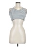 Le Lis Silver Tank Top Size M - photo 1