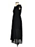 Blue Elephant Solid Black Casual Dress Size S - photo 5