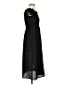 Blue Elephant Solid Black Casual Dress Size S - photo 4