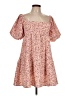 Dee Elly 100% Polyester Floral Pink Casual Dress Size L - photo 1
