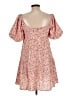 Dee Elly 100% Polyester Floral Pink Casual Dress Size L - photo 2