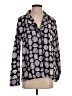 Assorted Brands 100% Polyester Paisley Purple Long Sleeve Blouse Size S - photo 1