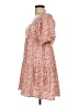 Dee Elly 100% Polyester Floral Pink Casual Dress Size L - photo 5