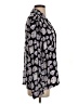 Assorted Brands 100% Polyester Paisley Purple Long Sleeve Blouse Size S - photo 4