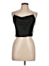 Unbranded 100% Polyester Black Sleeveless Top Size L - photo 1