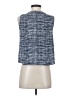 H By Halston Blue Sleeveless Blouse Size XS - photo 2