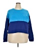 Columbia Color Block Blue Sweatshirt Size 3X - photo 1