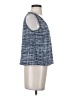 H By Halston Blue Sleeveless Blouse Size XS - photo 4