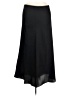 J.Crew 100% Polyester Solid Black Formal Skirt Size M - photo 2