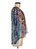 Elan 100% Polyester Purple 3/4 Sleeve Blouse Size M - photo 4