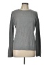 Jeanne Pierre 100% Cotton Gray Pullover Sweater Size L - photo 1