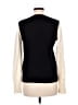 Equipment 100% Cashmere Color Block Black Cashmere Pullover Sweater Size M - photo 2