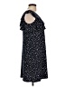 Roz & Ali Polka Dots Black Casual Dress Size Lg Petite - photo 4