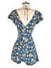 Derek Heart 100% Rayon Blue Romper Size S - photo 2