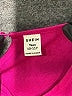 Shein 100% Polyester Pink Short Sleeve Top Size 10 - 11 - photo 3
