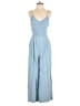 Bebe 100% Tencel Lyocell Solid Blue Jumpsuit Size S - photo 1