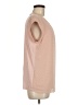 DR2 100% Polyester Pink Short Sleeve Blouse Size M - photo 4