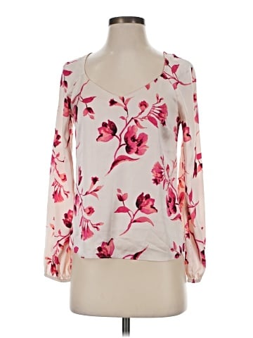 White House Black Market 3/4 Sleeve Blouse (view 1)