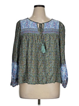 Grace + Karma 3/4 Sleeve Blouse