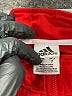Adidas 100% Polyester Red Track Jacket Size 7 - photo 3