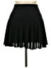 Unbranded Solid Black Casual Skirt Size L - photo 1