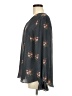 T Tahari 100% Polyester Floral Gray Long Sleeve Blouse Size M - photo 5