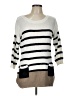 Young Threads Stripes Ivory Pullover Sweater Size L - photo 1