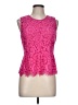 J.Crew Pink Sleeveless Blouse Size 10 - photo 1