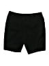 Merona 100% Cotton Solid Black Shorts Size 14 - photo 2