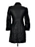 Topshop 100% Polyester Black Trenchcoat Size 6 - photo 2