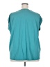 L.L.Bean Teal Short Sleeve Top Size 3X - photo 2