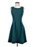 Blue Rain Solid Teal Cocktail Dress Size S - photo 1