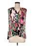Tiny 100% Rayon Floral Green Sleeveless Blouse Size M - photo 1