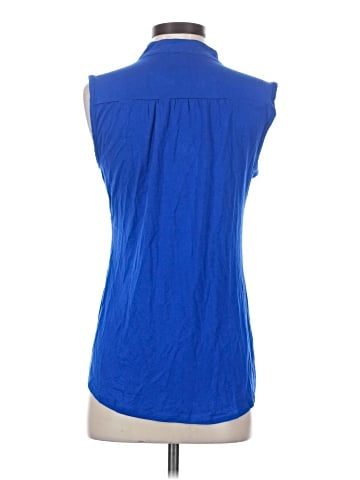 Cocomo Sleeveless Button-Down Shirt (view 2)