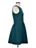 Blue Rain Solid Teal Cocktail Dress Size S - photo 4